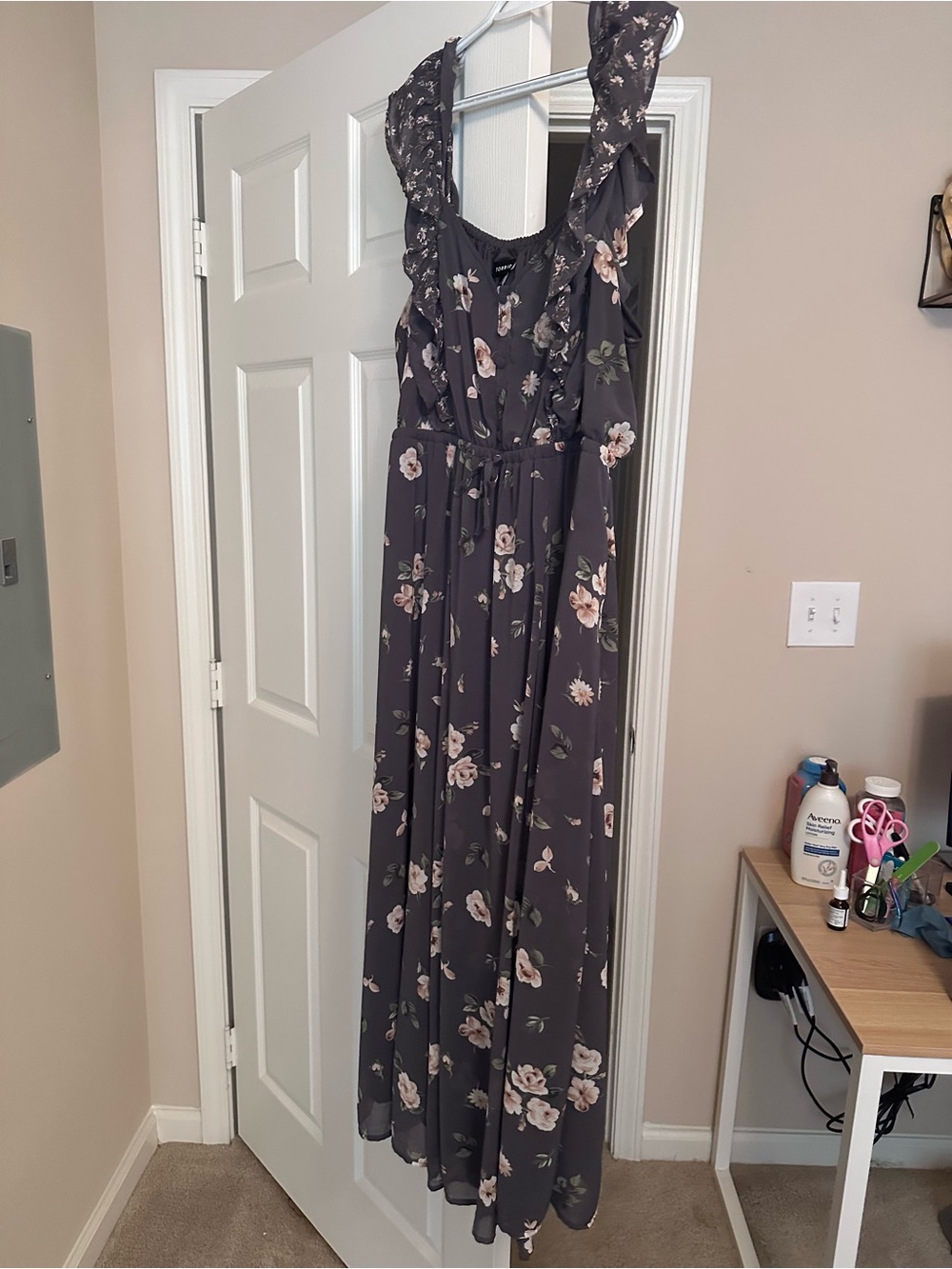 torrid Mauve Floral Button-Front Top